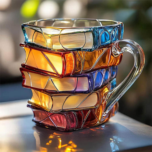 Original Handmade 3D Book Mug