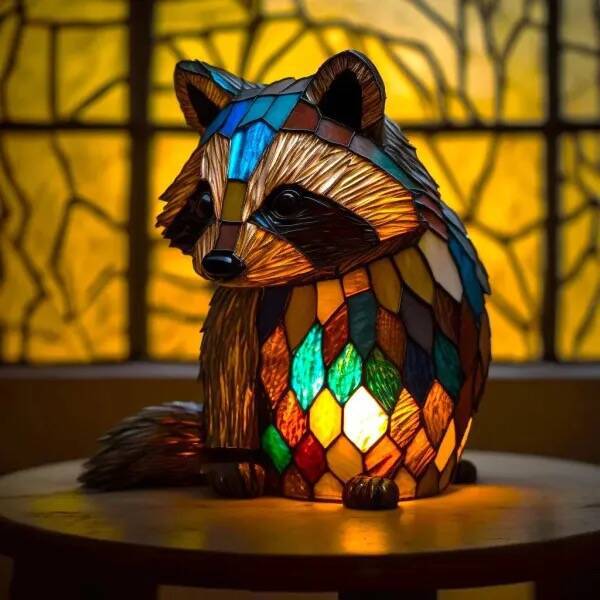 Filou | Magical Raccoon Lamp